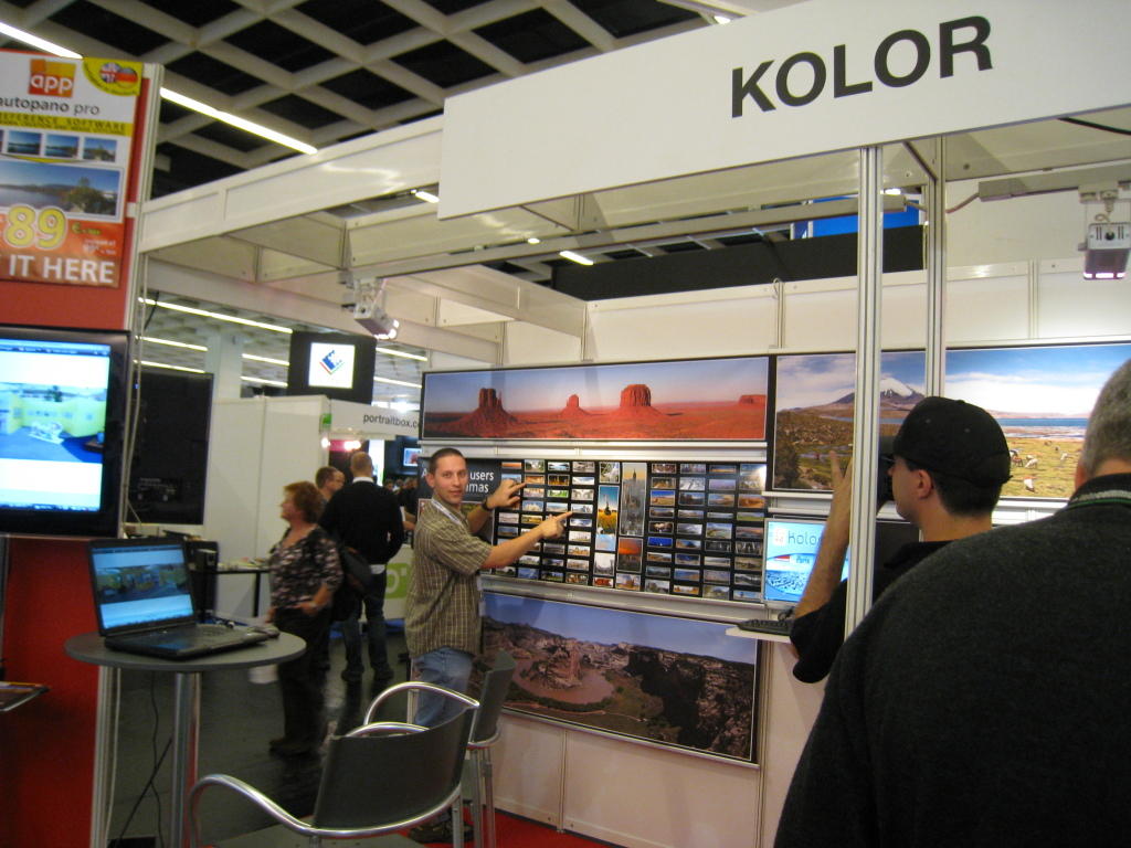 Kolor booth at Photokina